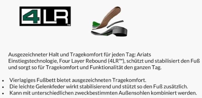 Ariat 4LR Technologie